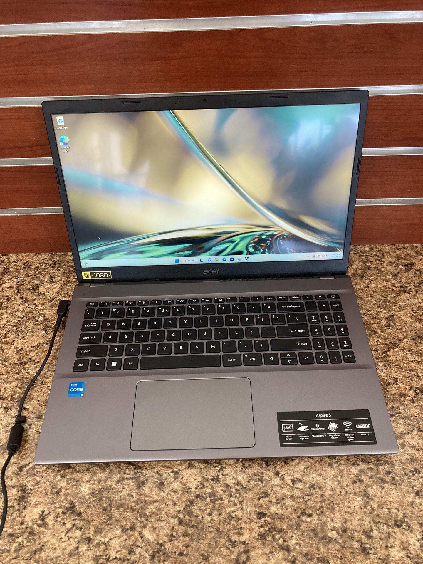 Acer N22C6 Touchscreen Laptop, 256SSD, 8GB RAM, i3 @ 1.2GHz, Windows 11 ...