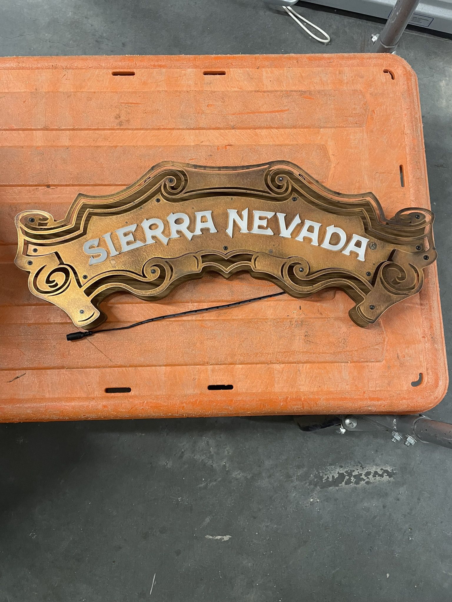 Sierra Nevada Sign