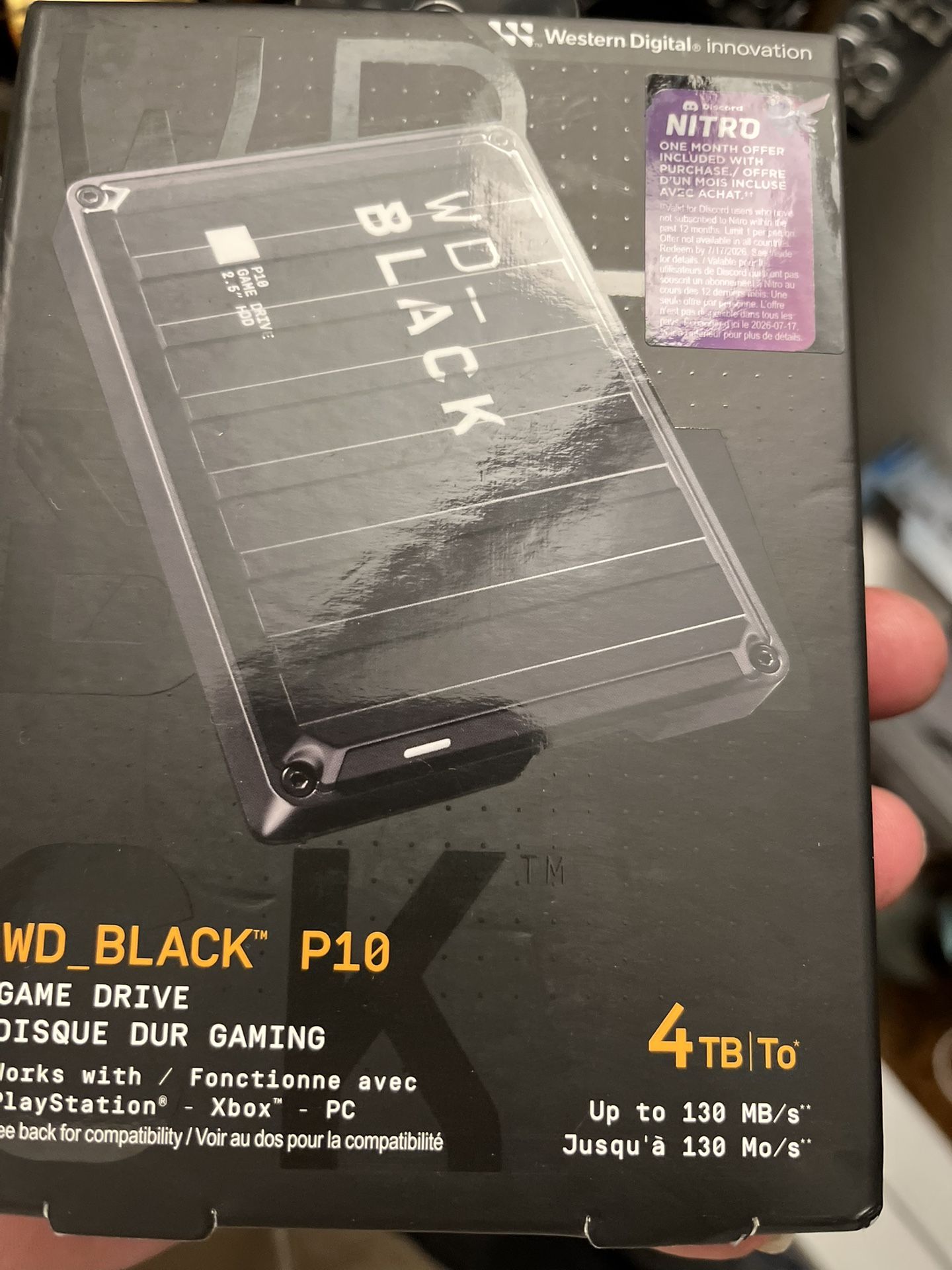 4T WD Black