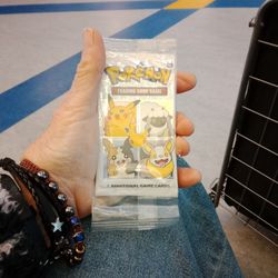 Pokemon 25th Anniversary Trading Cards. UNOPEN NEW. 