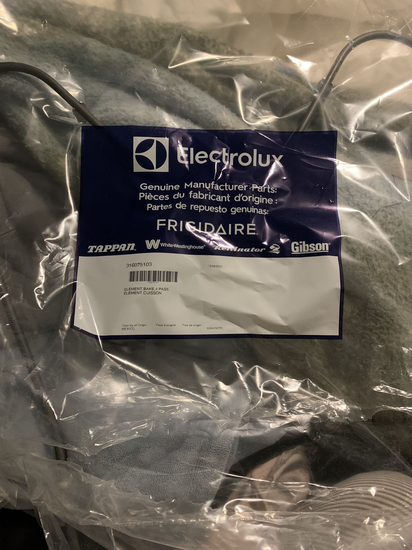 Frigidaire Heating Element