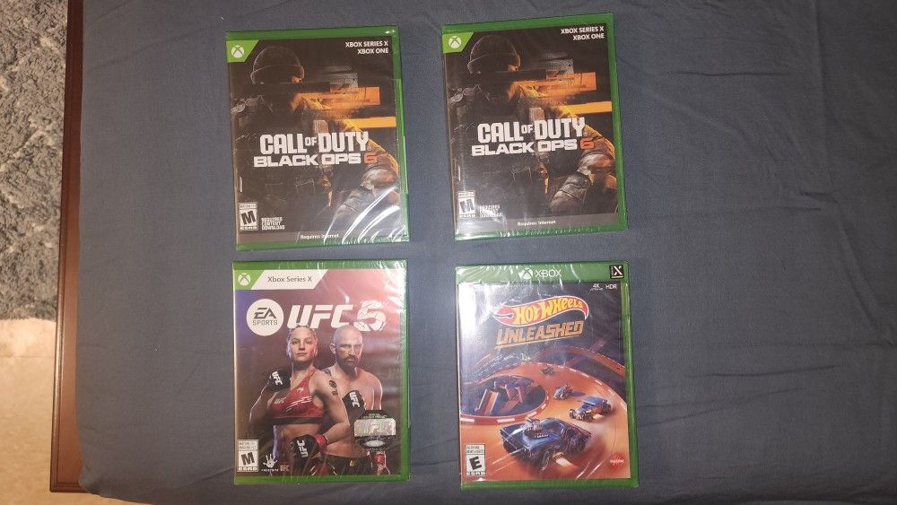 CALL OF DUTY BLACK OPS 6 $50.00 EACH SEALED