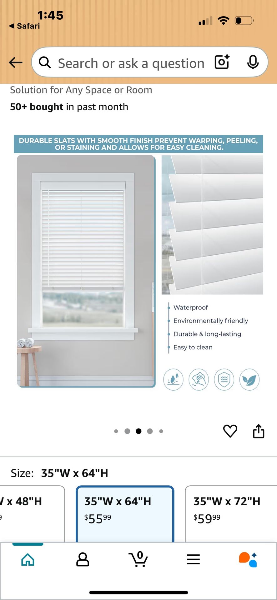 Faux Wood Cordless Blinds