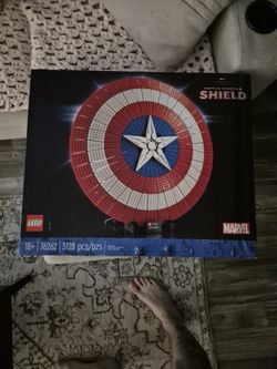 Lego Marvel Captain America Shield RETIRED 76262 Set New!