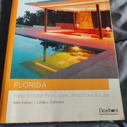 Florida Real Estate Principles, Practice & Law (38th  Edition)