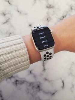 Apple - Watch Series 9 45mm Aluminum Case (Cellular) Excellent Midnight