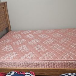 Queen bed with mattress