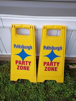 Tailgate Party Signs for Yinzers!