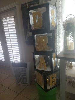 Ballon decorations boxes
