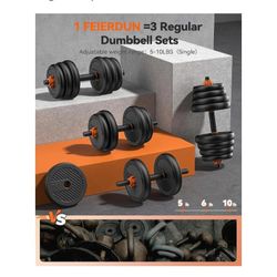 20lb Multifunctional DUMBELL SET