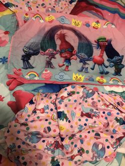 Trolls bedding