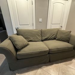 Sleeper Sofa Olive Green
