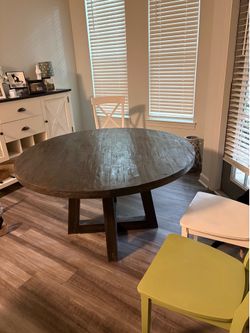 Table and chairs