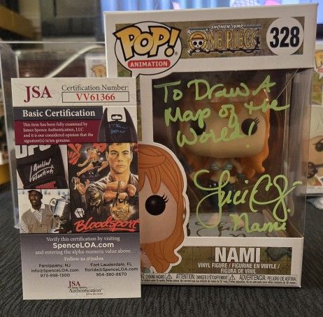 Funko Pop! One Piece- Nami Autograph