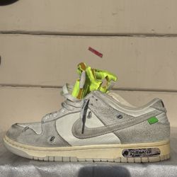 off white dunks lot 12 size 11