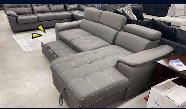 Pull Out Bed Sectional Same Day Delivery By Homelegance 