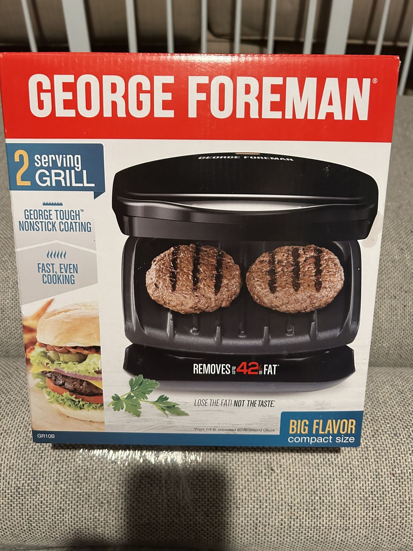 George Foreman 2 serving grill