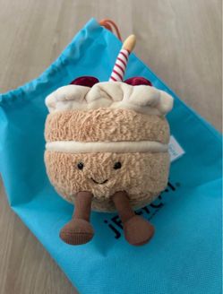 jellycat birthday cake