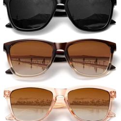 Polarized Sunglasses for Women Trendy Classic Retro Designer Sunglasses Men Vintage Fashion UV400 Protection