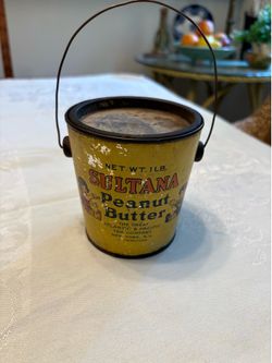 Sultana Peanut Butter 1lb tin