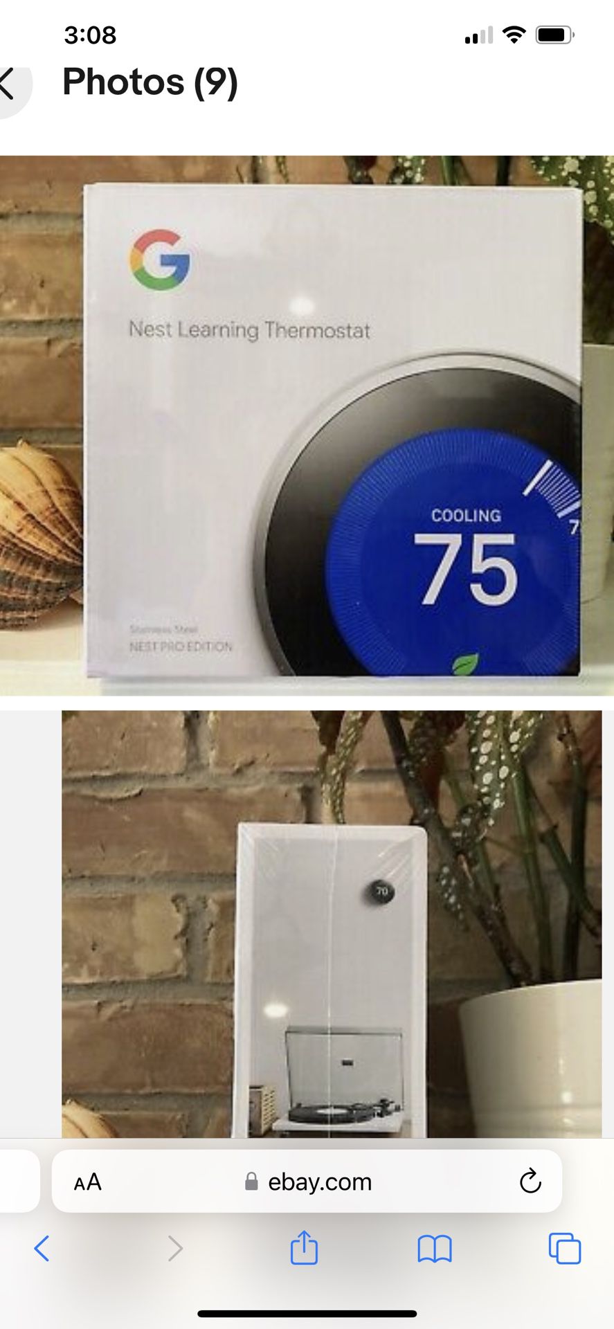 5 Nest Thermostats 