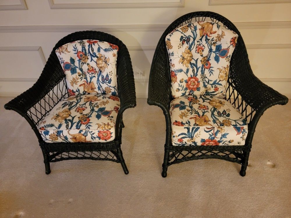 Antique Wicker Chairs