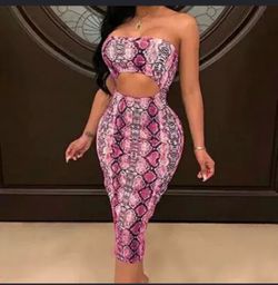 Summer Dress Bodycon Dresses size L