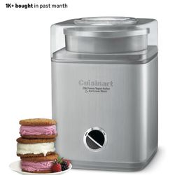 Cuisinart Ice Cream Maker Machine, 2-Quart Ice Cream