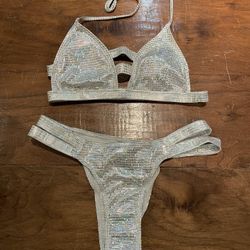 Metallic 2 PC Bikini 