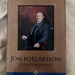 Icelandic Book: Jón Þorláksson by Hannes Hólmsteinn Gissurason