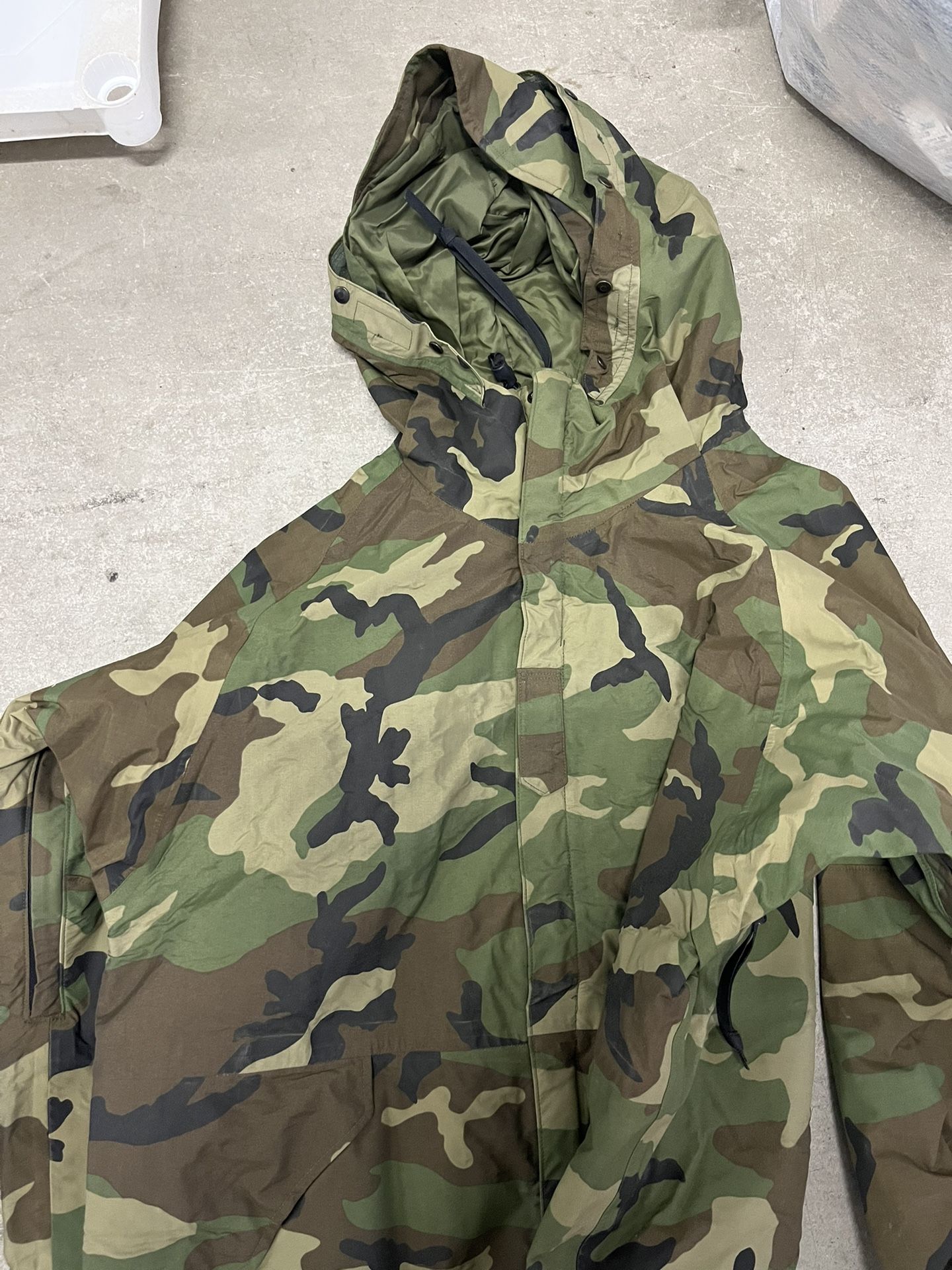 Official Military Army Jacket with Hoodie
