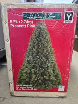 Holiday Time 9 Ft Prescott Pine Christmas Tree