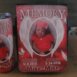 Memorial Messenger Bag And Tumbler Set