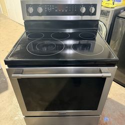 Whirlpool Stove Electric Stainless Steel Convection Oven 
