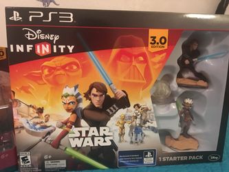 Disney Star Wars Infinity 3.0 PS3 Starter Pack Plus Extras