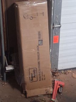Rv electric jack