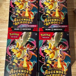 Pokemon Ascended Heroes Booster Bundle