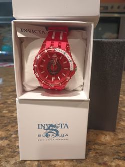Invicta Subaqua Diver Watch Red