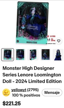 MONSTER  HIGH Lenore Loomington