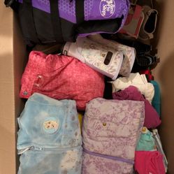 Huge Box Of Girls 4t Clothes And Shoes 