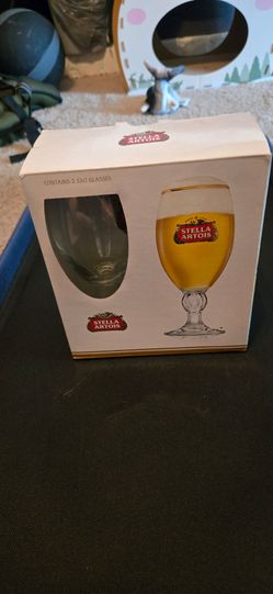 Stella Artois 33cl Beer Glasses Set of 2