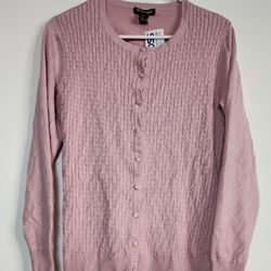 NWT Women's Light Purple Cardigan Size PXL