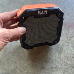 Klein Tools Bluetooth Jobsite Speaker with Magnet and Hook