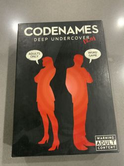 Codenames Deep Undercover 2.0 Party Card Game (Adult)