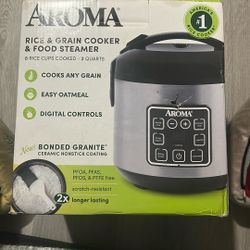 Rice & Grain Cooker and Food Steamer 