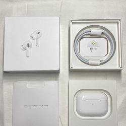 Apple AirPods Pro 2nd Generation With Magsafe Wireless Charging Case (Great Condition)