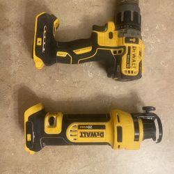 Dewalt Hammer Drill And Cut Out Tool