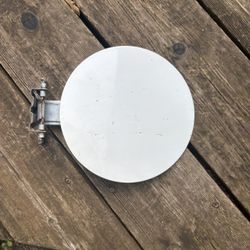 White Gm Gas Door 