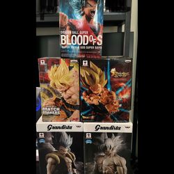 [Local pickup!] Dragon ball Z/ Dragon Ball Super/ and Dragon ball Legends statues collectibles Lot!