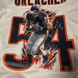 Brian Urlacher Signed Jersey 